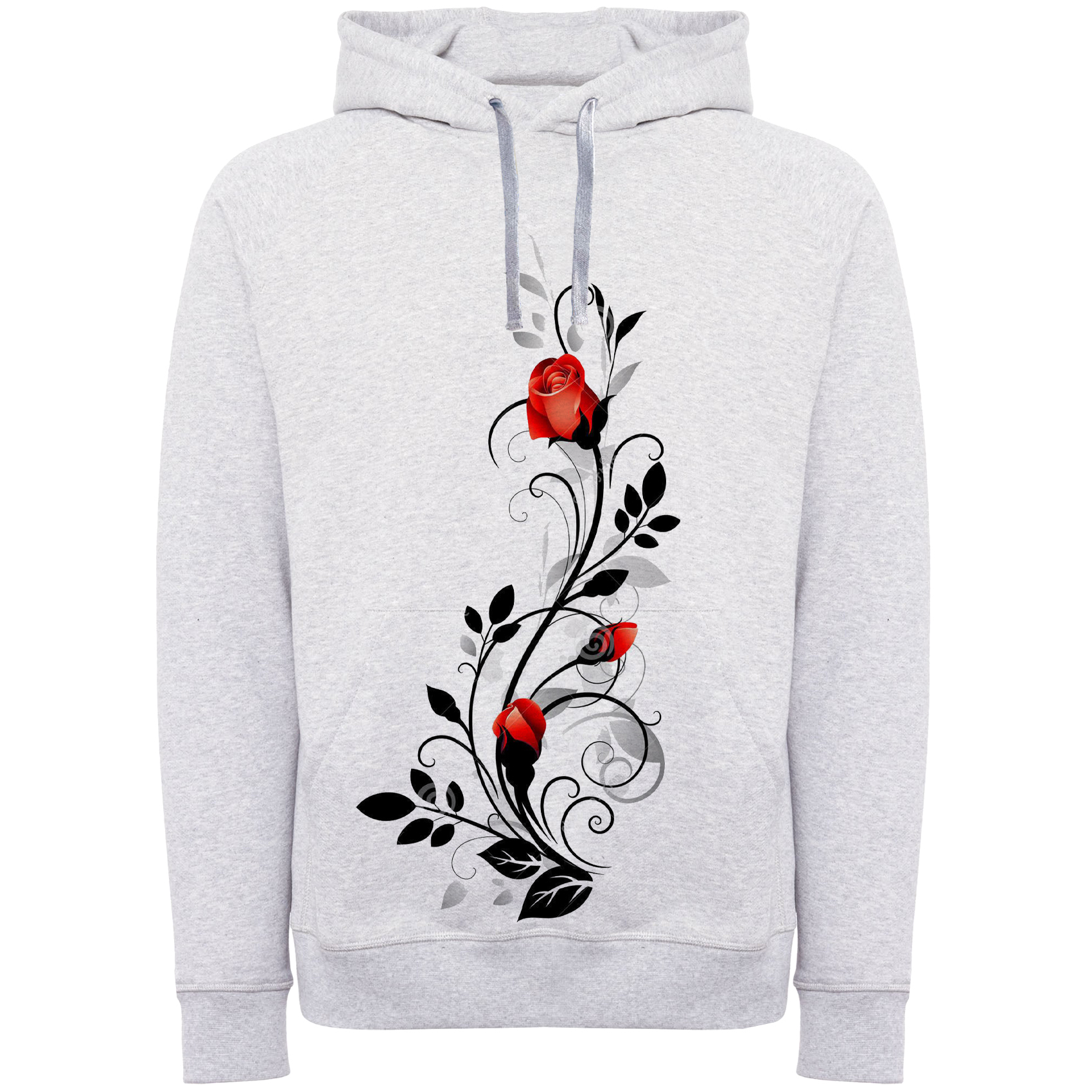 هودی زنانه مدل گل A86