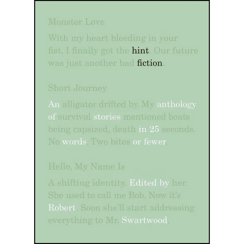 کتاب Hint Fiction اثر Robert Swartwood and Natalie McNabb انتشارات W. W. Norton & Company