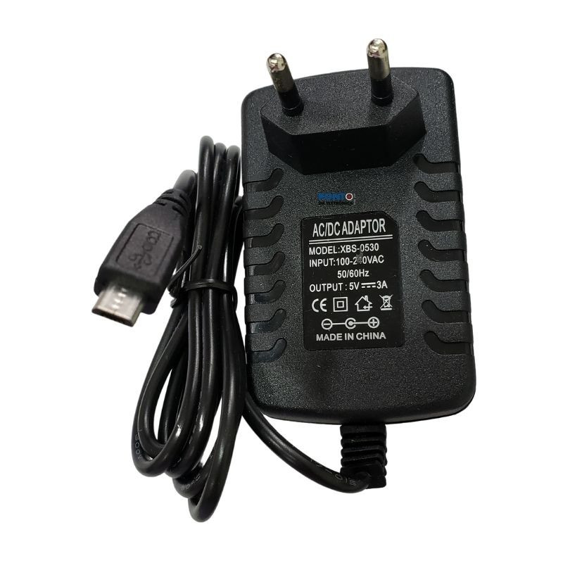 آداپتور 5 ولت 3 آمپر مدل XBS-0530 microUSB