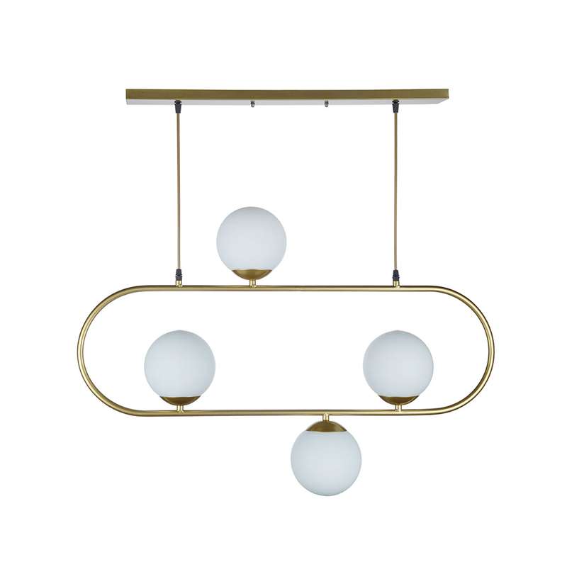 لوستر 4 شعله آرام مدل A8810/4/WT-2