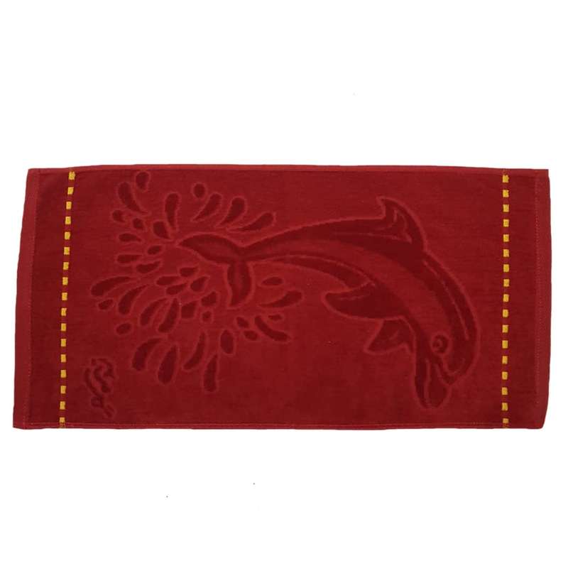 حوله دستی مدل دلفین سایز 60x30 سانتی متر