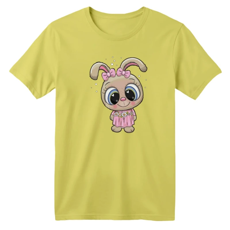 تی شرت آستین کوتاه بچگانه مدل خرگوش کد ۸