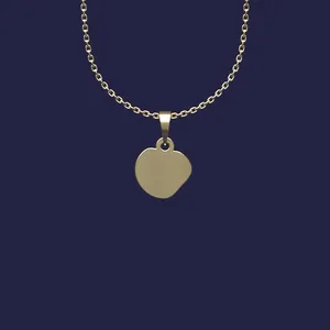 گردنبند طلا 18 عیار زنانه مدوپد مدل هندسی کد Y2-1-1276