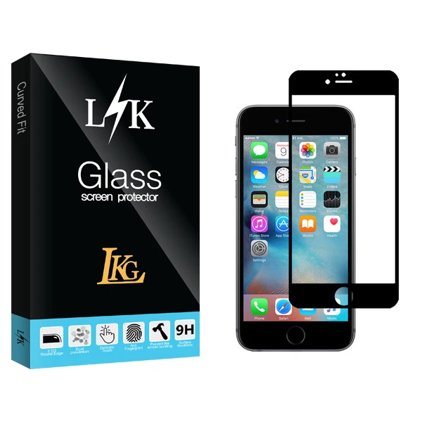 محافظ صفحه نمایش ال کا جی مدل LK Glass مناسب برای گوشی موبایل اپل iPhone 6 Plus