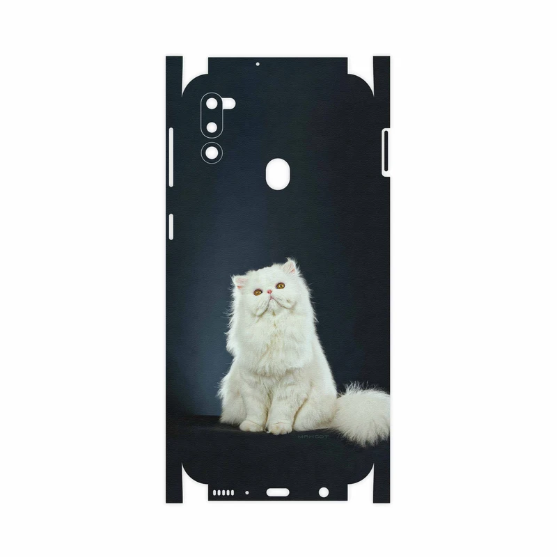 برچسب پوششی ماهوت مدل Persian-cat-FullSkin مناسب برای گوشی موبایل سامسونگ Galaxy M21 (2021) Edition