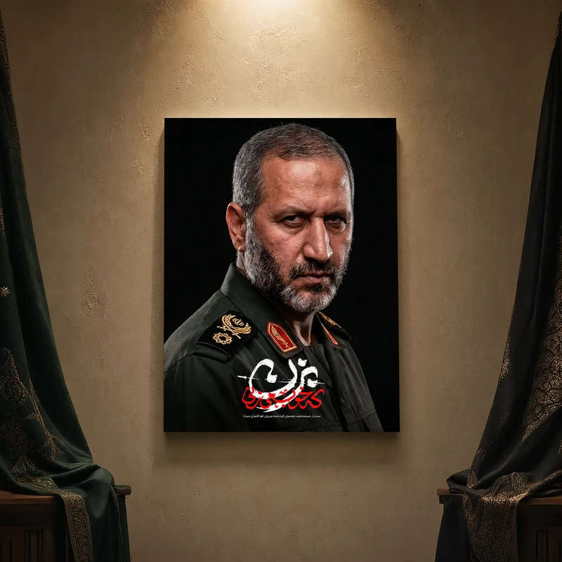 تابلو شاسی مدل مذهبی طرح سید مجید موسوی کد 120SM