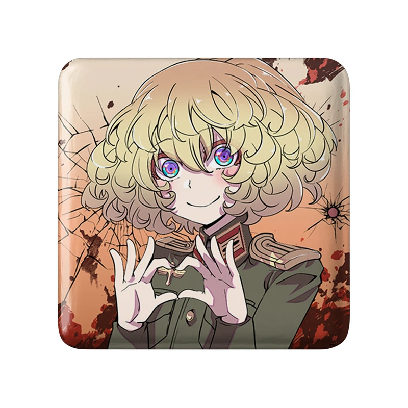 مگنت خندالو طرح تانیا انیمه یوجو سنکی مدل مربعی کد 34715