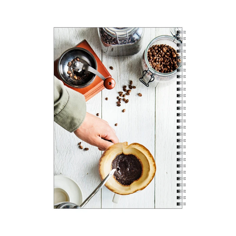 دفتر مشق 100 برگ بامبیلیپ طرح قهوه کد 0129467