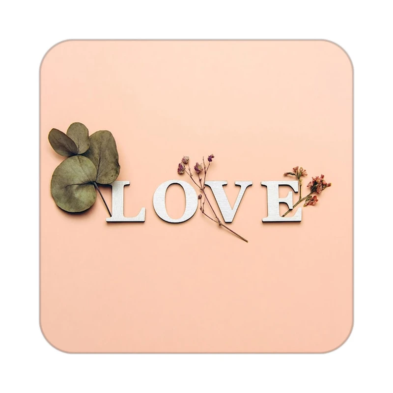 زیر لیوانی کاکتی طرح عاشقانه مدل mp36996