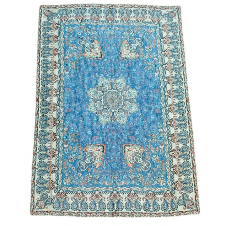 رومیزی مدل مجنون طرح مستطیل  سایز 95x65 سانتی‌متر