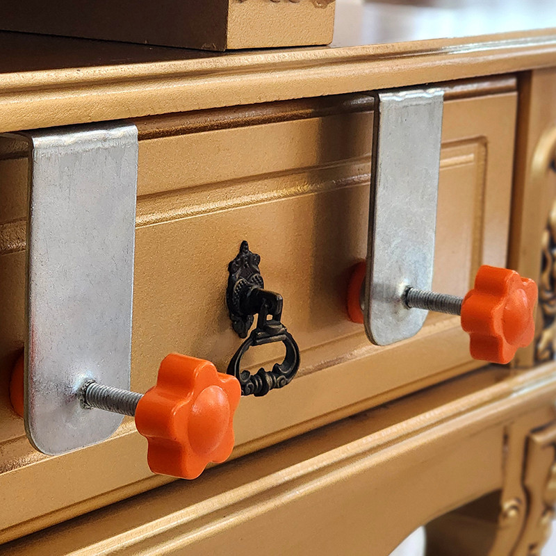 گیره درب کشو مدل +DC بسته 2 عددی