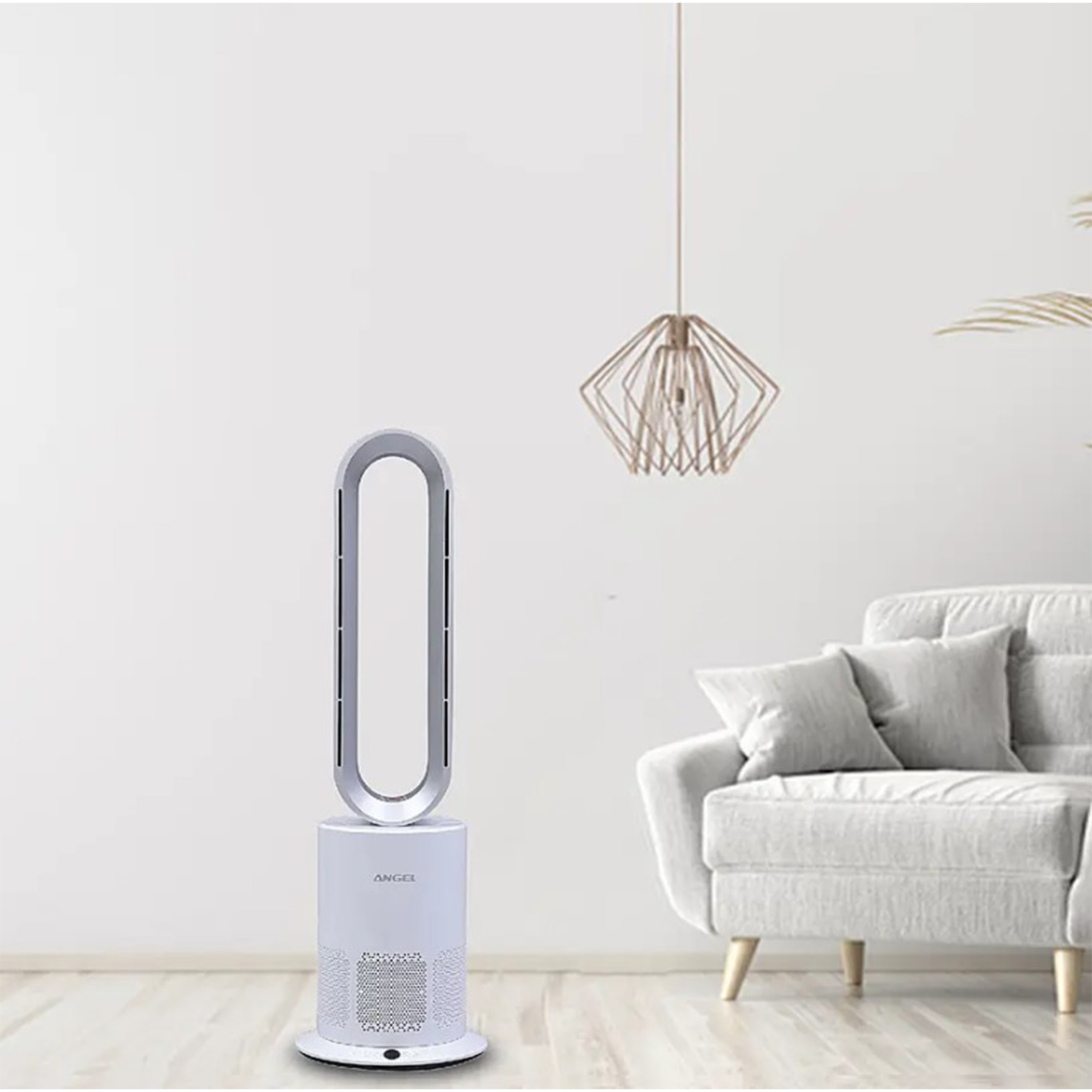 پنکه رومیزی بدون پره هانا مدل FZ10-18TRB