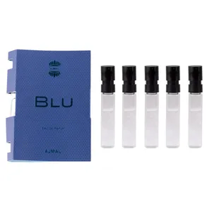 عطر جیبی مردانه اجمل مدل  Blu حجم 1.5 میلی لیتر مجموعه 5 عددی 