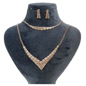 نیم ست طلا 18 عیار زنانه گالری یارطلا مدل تراش ملانیا کد SR166-R
