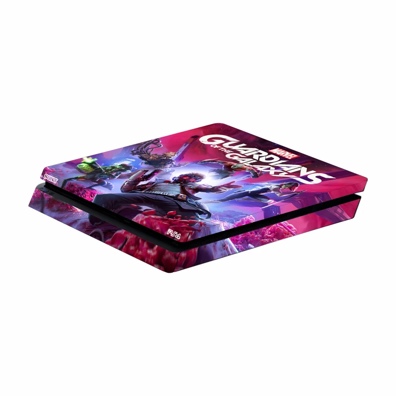 برچسب پلی استیشن 4 اس ای گییرز طرح Guardians of the Galaxy مدل اسلیم