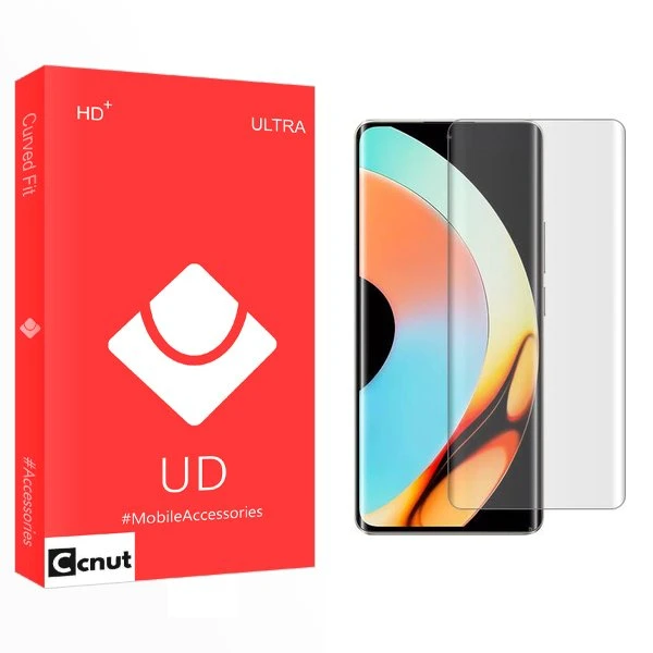محافظ صفحه نمایش کوکونات مدل UD UV مناسب برای گوشی موبایل ریلمی 10 Pro Plus