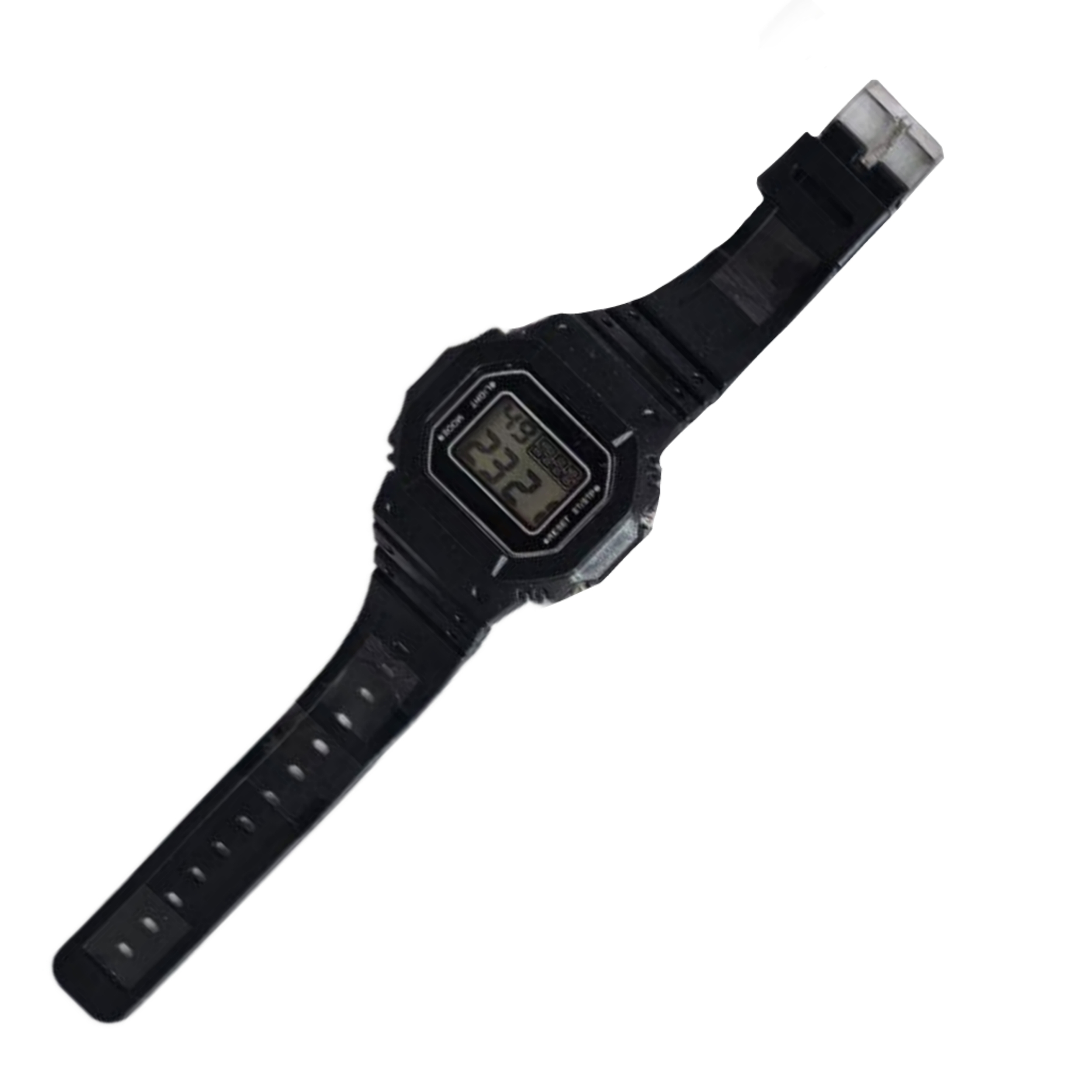 ساعت مچی دیجیتال مدل  کرنوگراف بند سیلیکونی کد 1