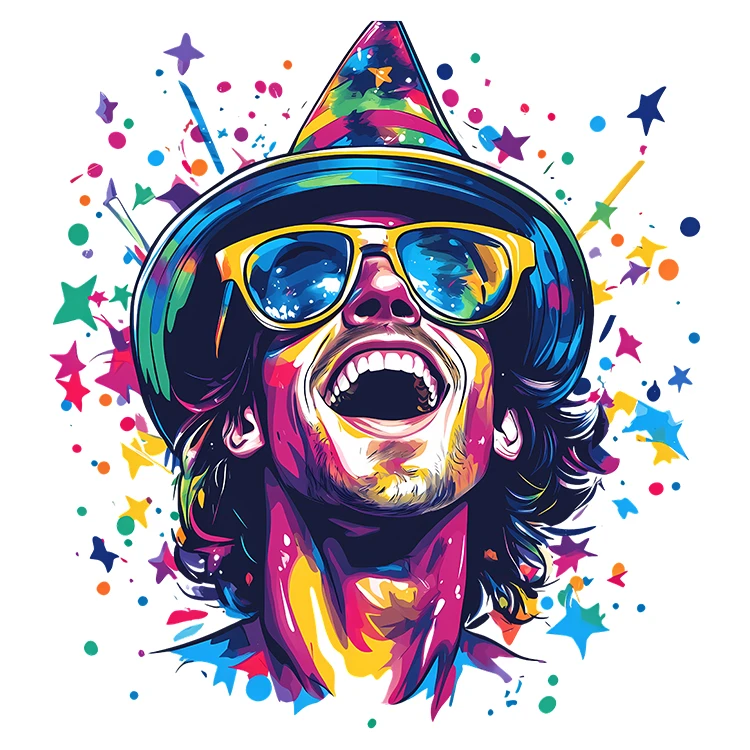 استیکر پارچه و لباس پاد آفرین مدل کارتونی کد S571