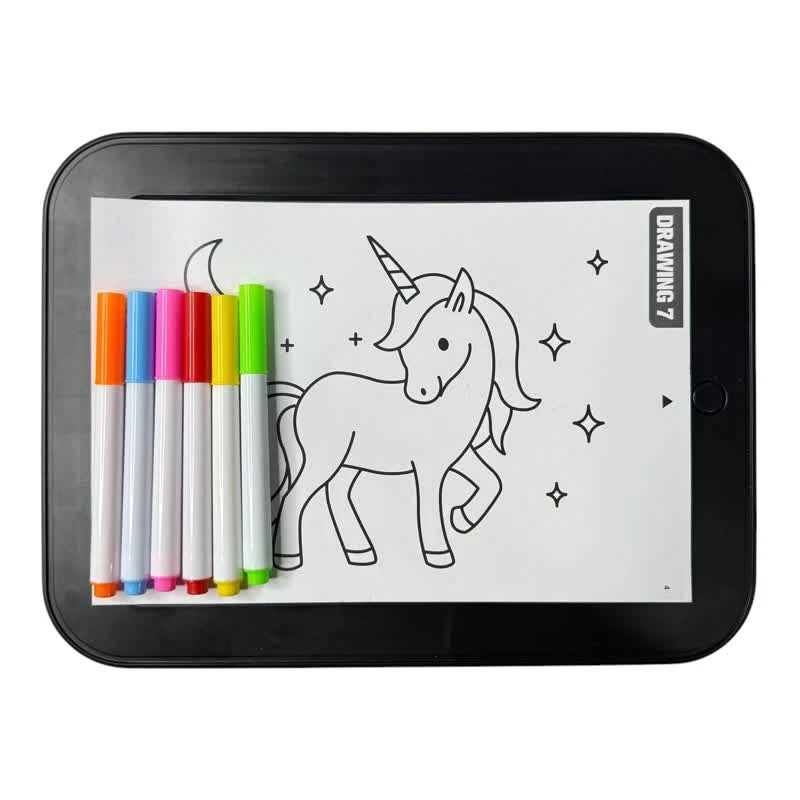 بازی آموزشی مدل تبلت 9 اینچ نورانی 