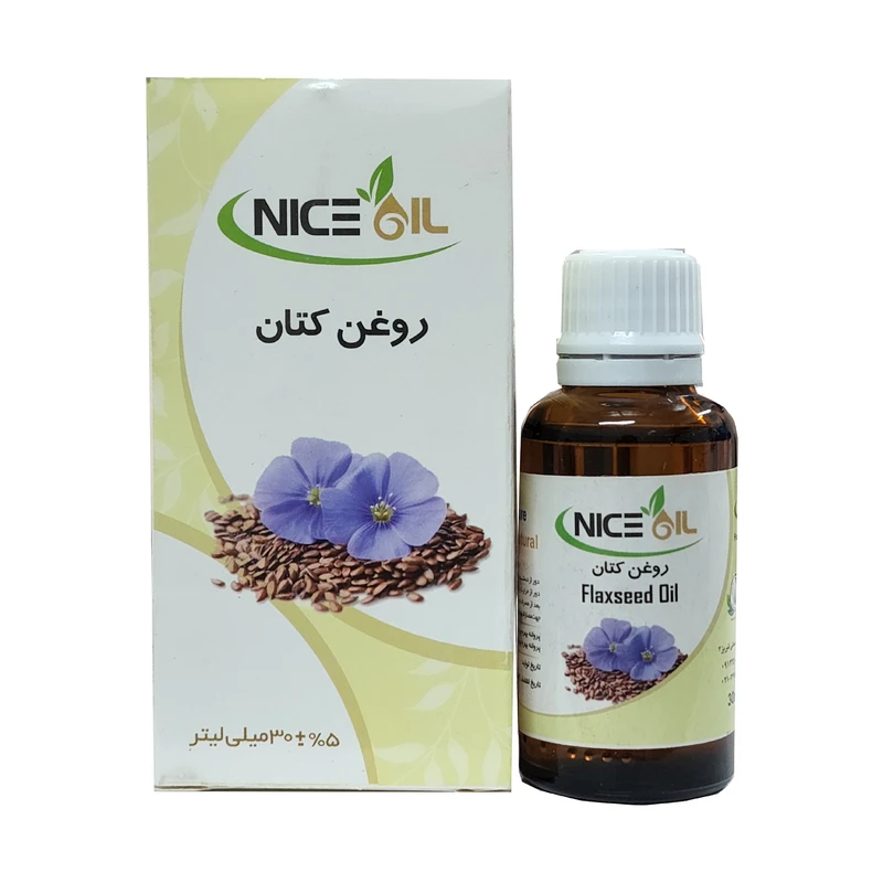 روغن بدن جی نایس اویل مدل کتان حجم 30 میلی لیتر