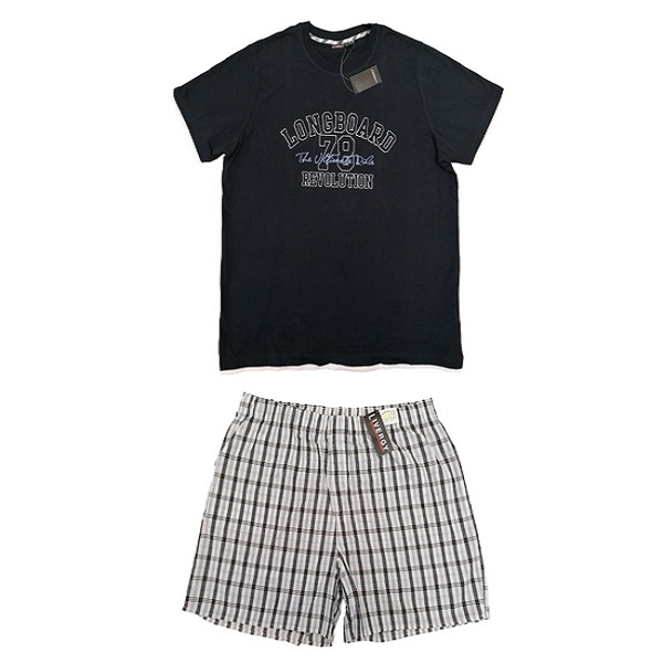 ست تی شرت و شلوارک مردانه لیورجی کد 3125830 