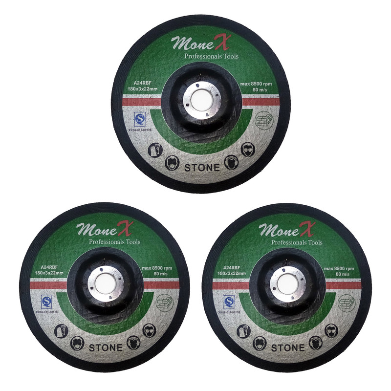 صحفه سنگ بری مانکس مدل 180 بسته 3 عددی