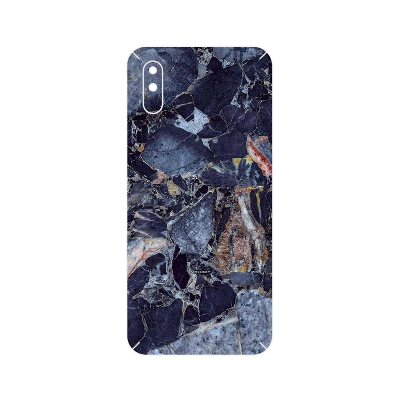 برچسب پوششی ماهوت مدل Broken black marble مناسب برای گوشی موبایل شیائومی Redmi 9A