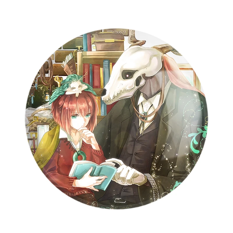 مگنت خندالو مدل الیاس و چیسه انیمه عروس جادوگر باستانی The Ancient Magus Bride کد 27733