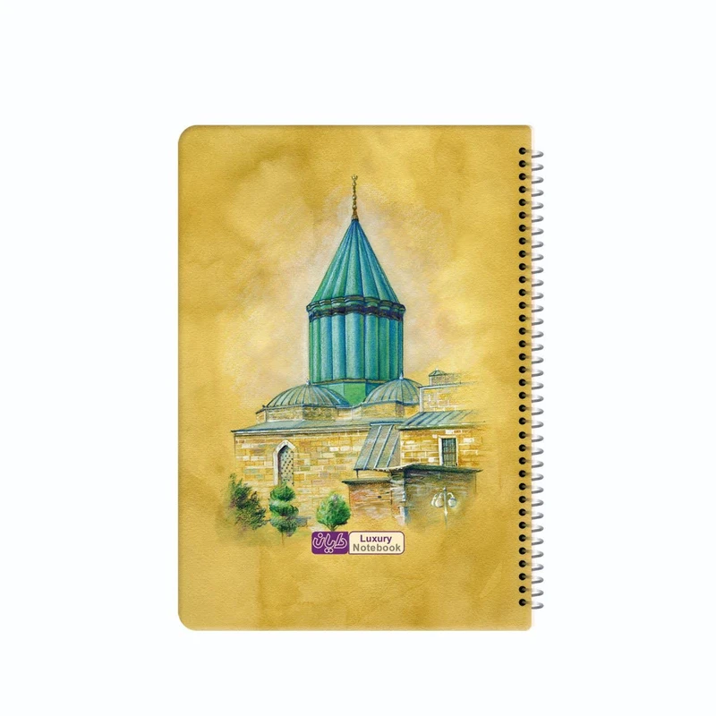 دفترچه یادداشت 100 برگ سیمی دایان مدل راویس کد 8-600
