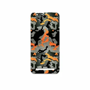 MAHOOT Autumn-Army Cover Sticker for PinePhone Kde Community Edition