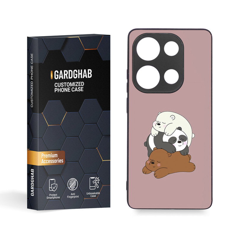 کاور گارد قاب مدل فانتزی مناسب برای گوشی موبایل شیائومی Redmi Note 13 Pro 4G / Poco M6 Pro 4G