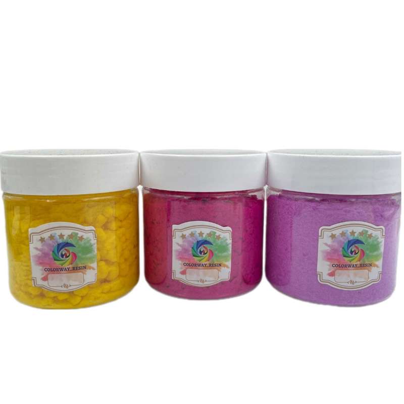 پودر مخمل کالروی کد 006  بسته سه عددی