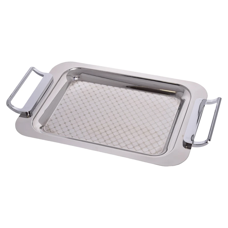 سینی دسته دار یونیک کد 05 - 4075 سایز 26*42 سانتی متر