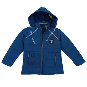 کاپشن پسرانه مدل جیب زیپ دار