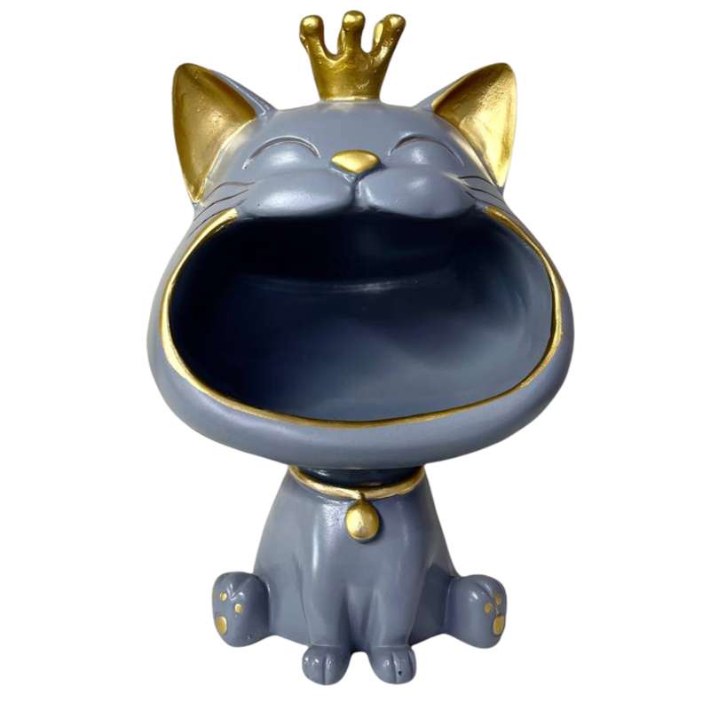 مجسمه مدل گربه دهان گشاد