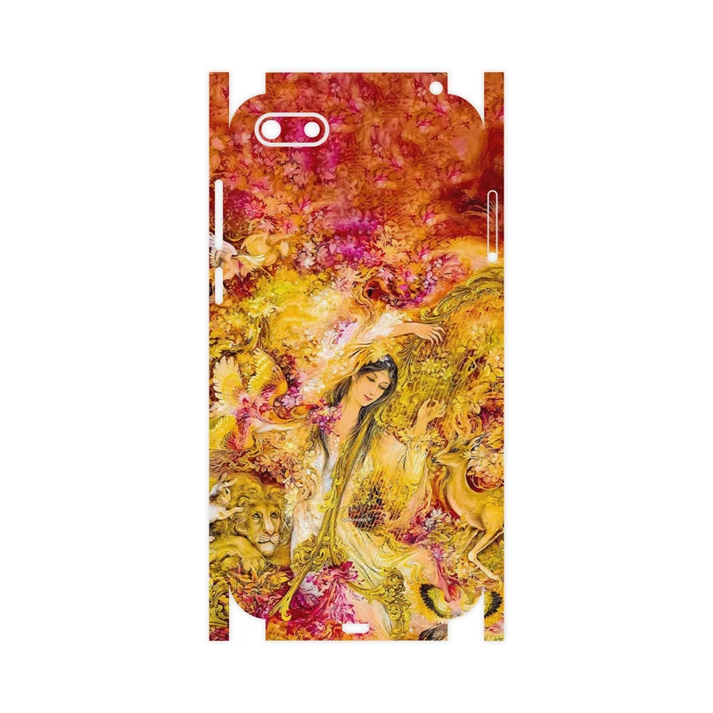 برچسب پوششی ماهوت مدل Persian miniature 1-FullSkin مناسب برای گوشی موبایل هوآوی Y5 Lite