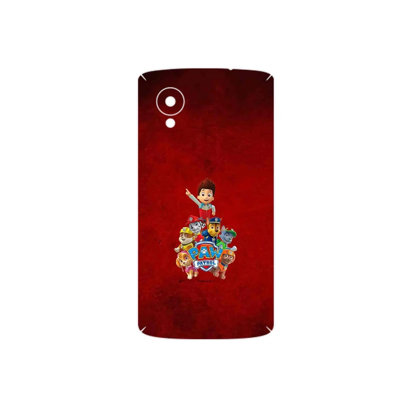 برچسب پوششی ماهوت مدل Paw Patrol مناسب برای گوشی موبایل گوگل Nexus 5