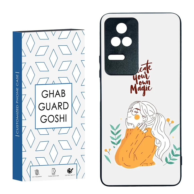 کاور قاب گارد گوشی طرح دخترانه کد TPU-050 مناسب برای گوشی موبایل شیائومی  Redmi K40S / Poco F4 5G