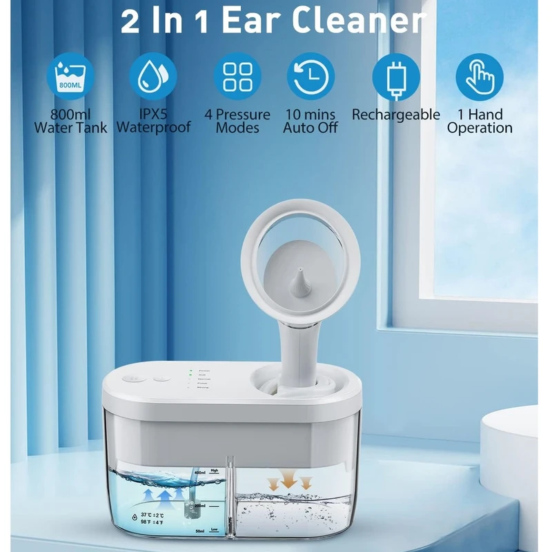 عکس شماره 13 : دستگاه شستوشوی گوش هومی مدل e3