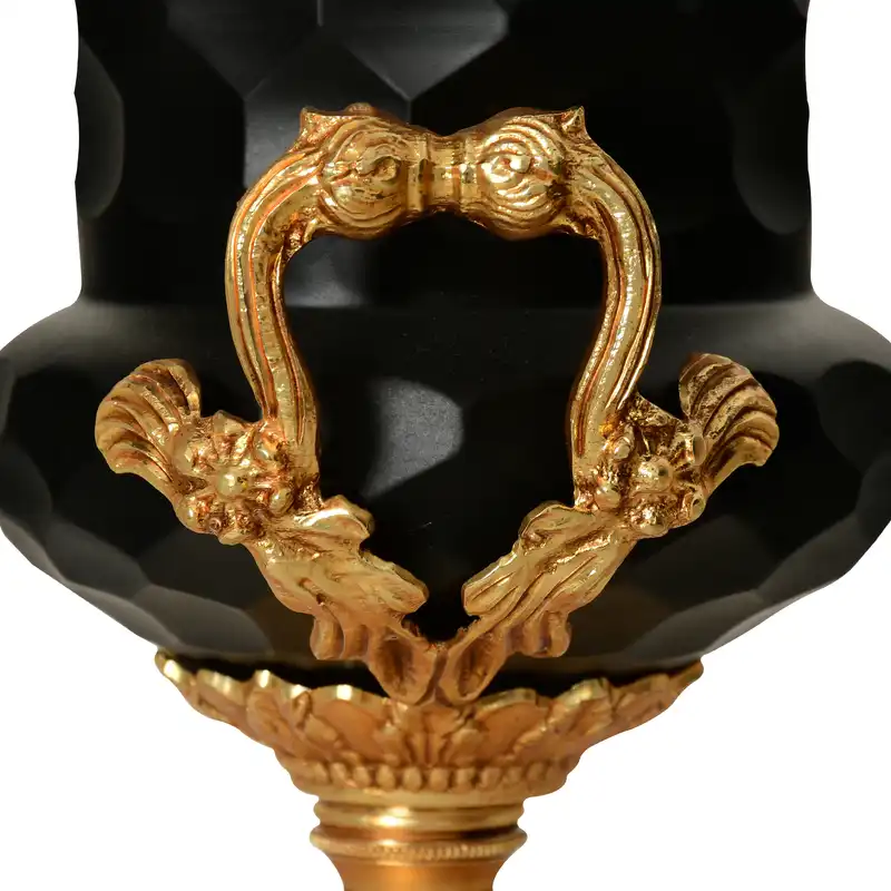 میوه خوری برنجی مدل پایه دار بسته 3 عددی