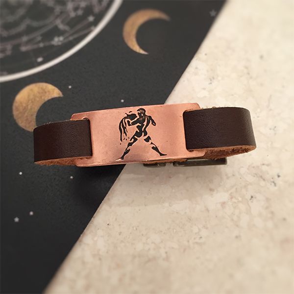 دستبند زنانه دستخط طرح ماه بهمن کد 240 -  - 2