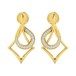 گوشواره نقره زنانه ژابیز کد 087