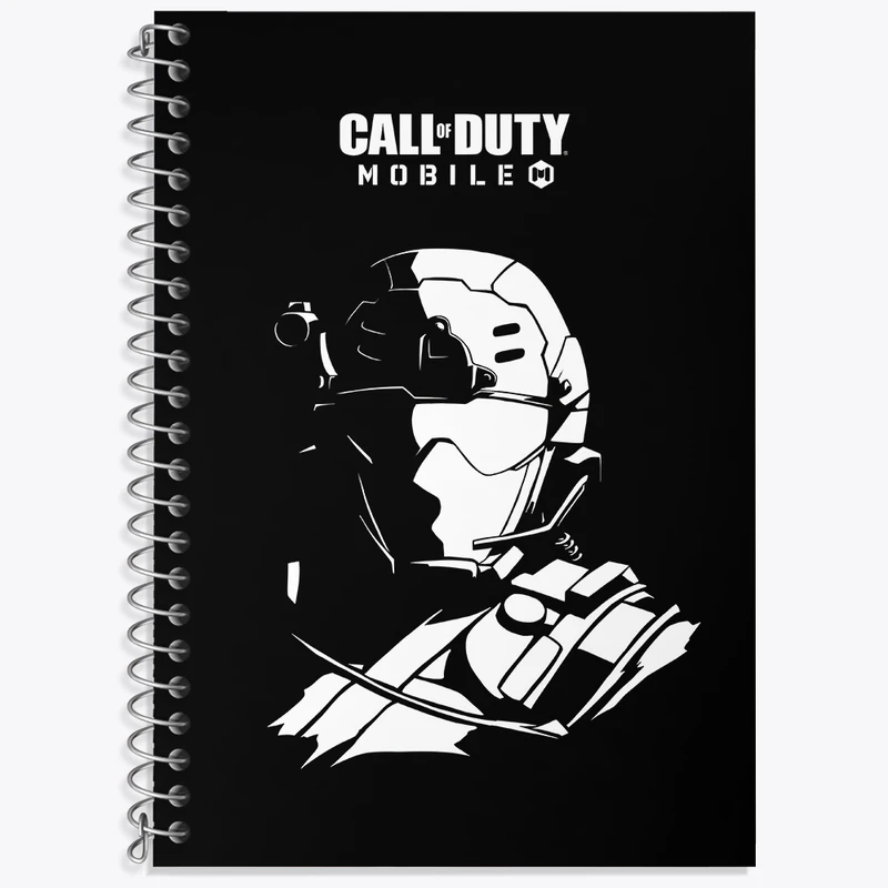 دفتر لغت 50 برگ خندالو طرح کال آف دیوتی (Call Of Duty) کد N3600