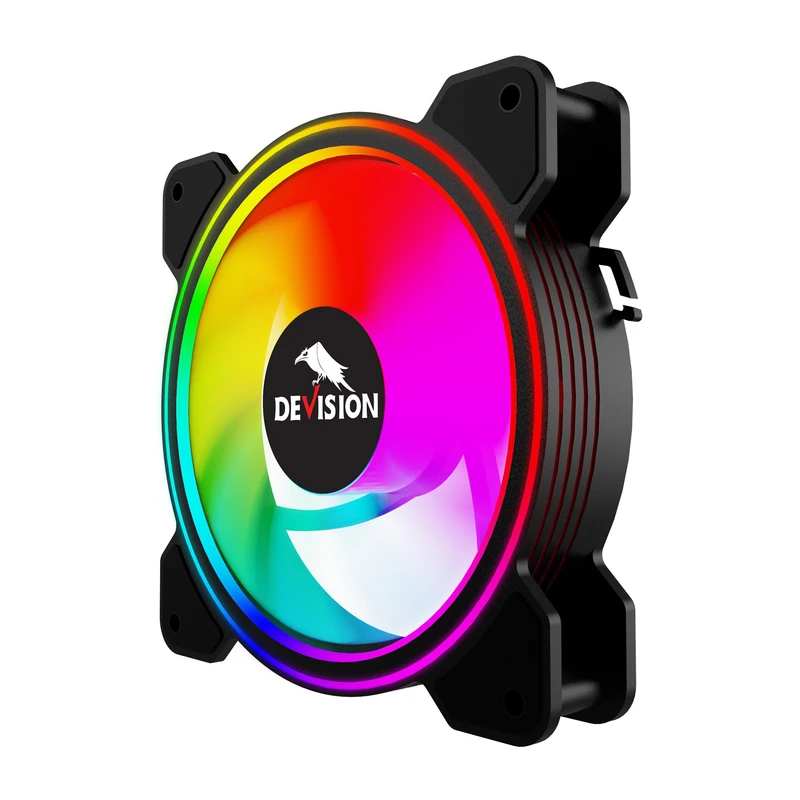 فن کیس دیویژن مدل Infinity Eco به همراه کنترولر ARGB 