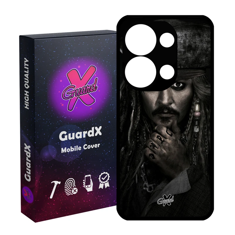 کاور گارد ایکس طرح Johnny Depp مناسب برای گوشی موبایل شیائومی Redmi Note 13 Pro 4G / Poco M6 Pro 4G