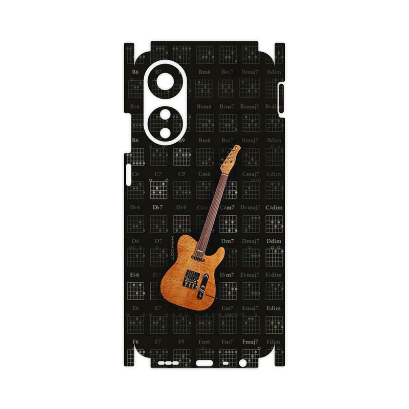 برچسب پوششی ماهوت مدل Guitar_Instrument-FullSkin مناسب برای گوشی موبایل اپو A78 4G