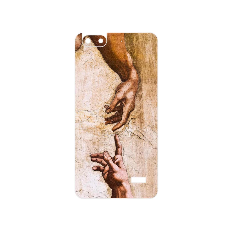 برچسب پوششی ماهوت مدل The Creation of Adam of MichelAnge مناسب برای گوشی موبایل آنر 4C
