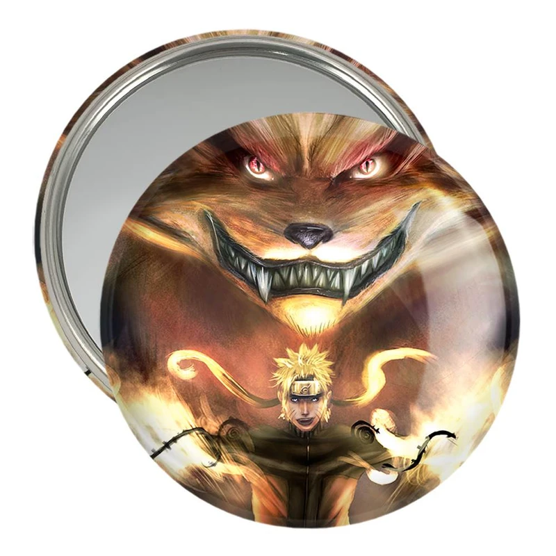 آینه جیبی خندالو مدل ناروتو اوزوماکی انیمه ناروتو Naruto  کد 11236