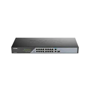 سوییچ 16 پورت PoE دی-لینک مدل DSS-100E-18P
