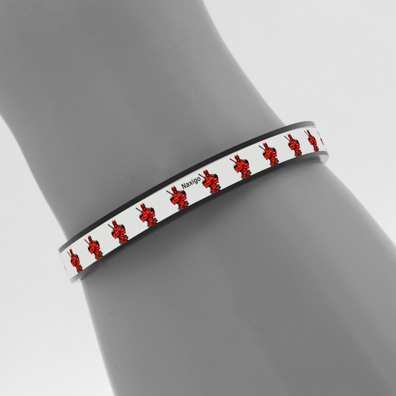 دستبند ناکسیگو طرح ددپول مدل BR5524